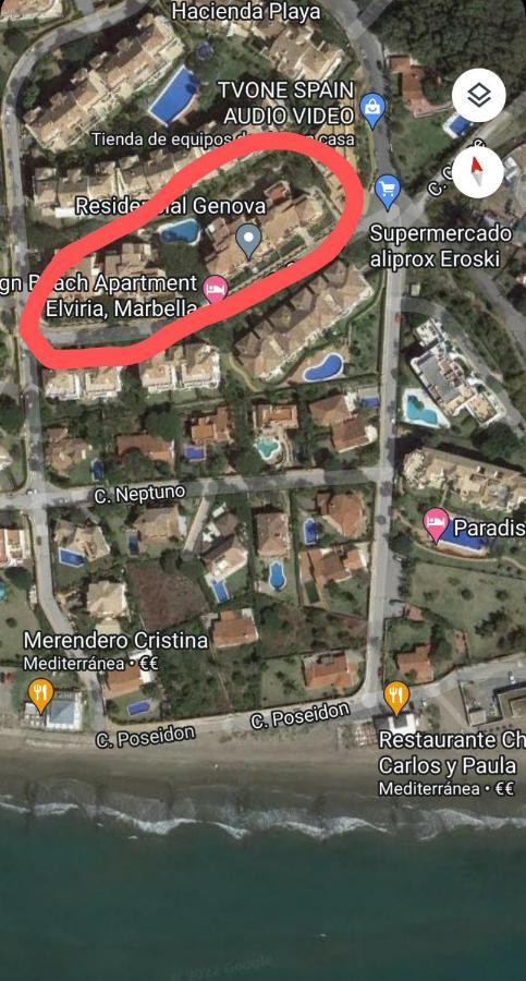 Marbella Junto Al Mar Con Gran Terraza Leilighet Eksteriør bilde